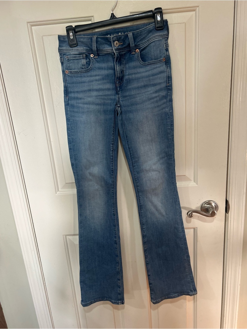 American Eagle Outfitters Medium Blue Flared Jeans